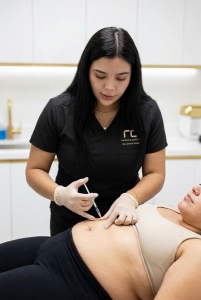 La doctora en consulta